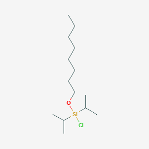 molecular formula C14H31ClOSi B179833 Chlorodiisopropyl(octyloxy)silane CAS No. 184719-55-9