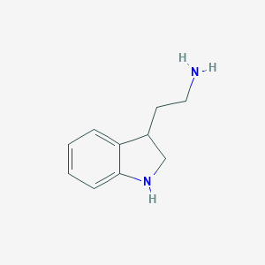 molecular formula C10H14N2 B179836 2-(Indolin-3-yl)ethanamine CAS No. 13078-91-6