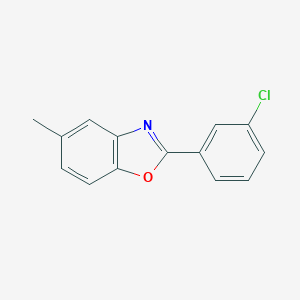 2-(3-Chlorophenyl)-5-methyl-1,3-benzoxazole