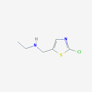 molecular formula C6H9ClN2S B179851 N-((2-氯噻唑-5-基)甲基)乙胺 CAS No. 120740-07-0