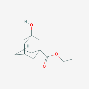 molecular formula C13H20O3 B179852 Ethyl 3-hydroxyadamantane-1-carboxylate CAS No. 122661-59-0