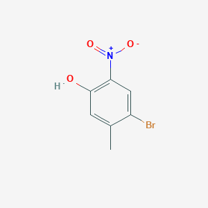 4-Bromo-5-methyl-2-nitrophenol