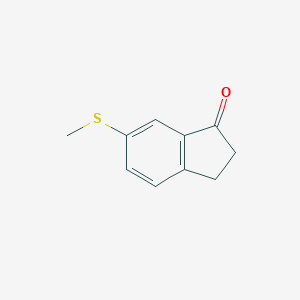 molecular formula C10H10OS B179869 6-(Methylthio)-1-indanone CAS No. 138485-82-2