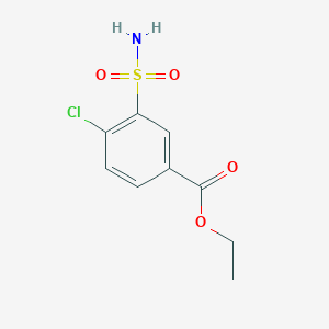 Benzoic acid, 3-(aminosulfonyl)-4-chloro-, ethyl ester