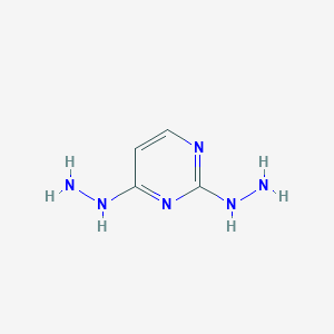 2,4-Dihydrazinopyrimidine