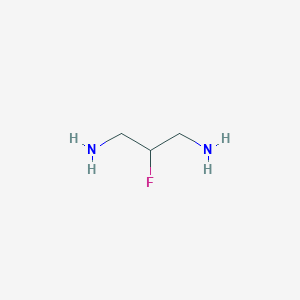 molecular formula C3H9FN2 B179887 2-Fluoropropane-1,3-diamine CAS No. 159029-28-4