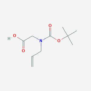molecular formula C10H17NO4 B179892 Boc-N-(Allyl)-Glycine CAS No. 145618-68-4