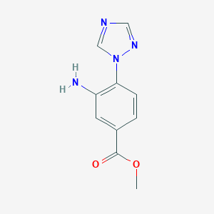 Methyl 3-Amino-4-(1H-1,2,4-triazol-1-yl)benzoate