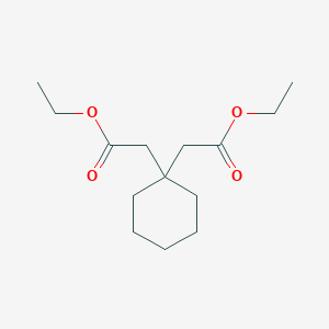Ethyl 2-[1-(2-ethoxy-2-oxoethyl)cyclohexyl]acetate