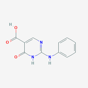 4-Hydroxy-2-(phenylamino)pyrimidine-5-carboxylic acid