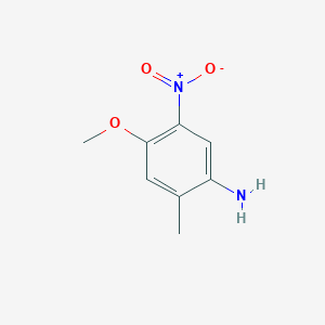 molecular formula C8H10N2O3 B179924 4-Methoxy-2-methyl-5-nitroaniline CAS No. 123343-96-4