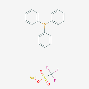 Triphenylphosphinegold(I) trifluoromethanesulfonate