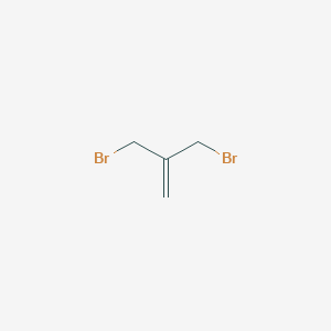 molecular formula C4H6Br2 B179931 3-Bromo-2-(bromomethyl)prop-1-ene CAS No. 15378-31-1