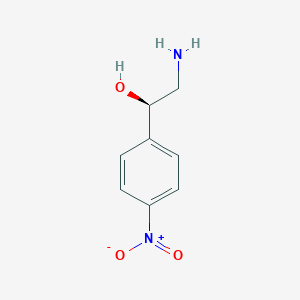 molecular formula C8H10N2O3 B179936 (r)-2-Amino-1-(4-nitrophenyl)ethanol CAS No. 129894-62-8