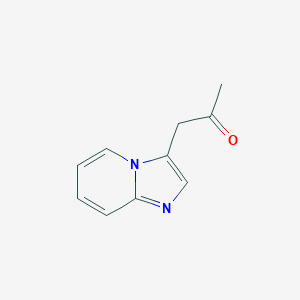 molecular formula C10H10N2O B179969 1-(Imidazo[1,2-a]pyridin-3-yl)propan-2-one CAS No. 136117-83-4