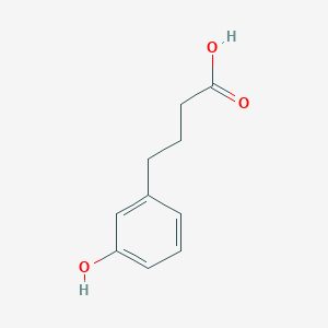 molecular formula C10H12O3 B179983 4-(3-羟基苯基)丁酸 CAS No. 103324-16-9