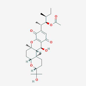 molecular formula C30H44O8 B018001 Cochlioquinone A CAS No. 32450-25-2