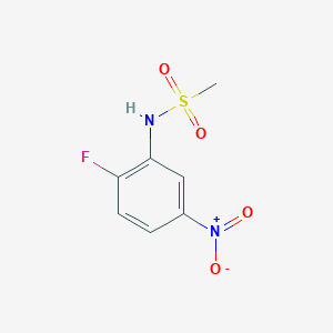 N-(2-fluoro-5-nitrophenyl)methanesulfonamide