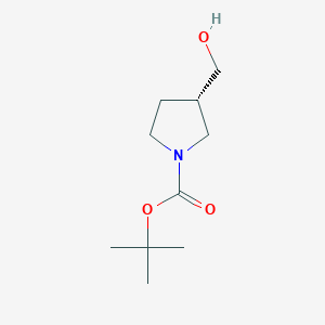 molecular formula C10H19NO3 B180022 (S)-叔丁基 3-(羟甲基)吡咯烷-1-羧酸酯 CAS No. 199174-24-8