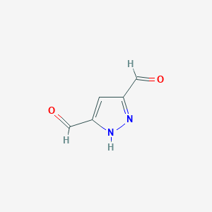 1h-Pyrazole-3,5-dicarbaldehyde