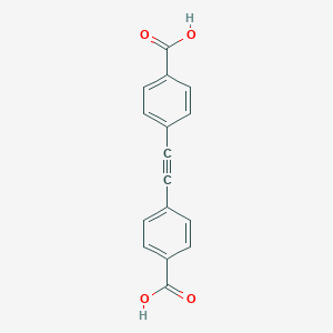 molecular formula C16H10O4 B180038 4,4'-(Ethyne-1,2-diyl)dibenzoic acid CAS No. 16819-43-5