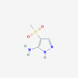 4-(methylsulfonyl)-1H-pyrazol-3-amine