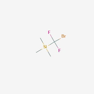 molecular formula C4H9BrF2Si B180072 (Bromodifluoromethyl)trimethylsilane CAS No. 115262-01-6