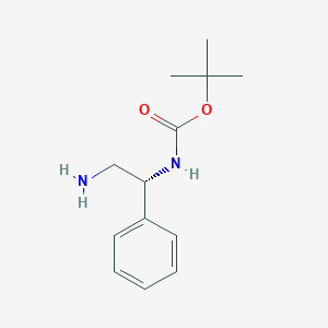 (R)-tert-butyl (2-amino-1-phenylethyl)carbamate