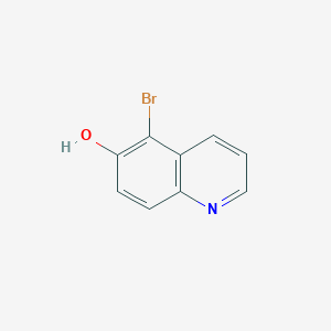 molecular formula C9H6BrNO B180085 5-Bromoquinolin-6-ol CAS No. 115581-09-4