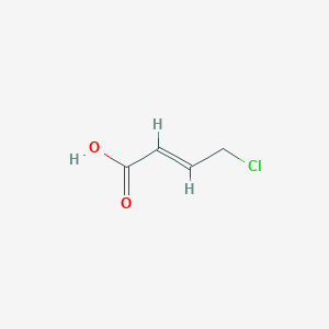 molecular formula C4H5ClO2 B180088 (E)-4-chlorobut-2-enoic acid CAS No. 16197-90-3