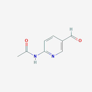 molecular formula C8H8N2O2 B180090 n-(5-Formylpyridin-2-yl)acetamide CAS No. 149141-11-7