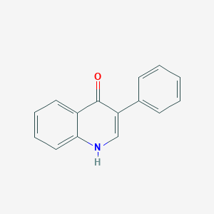 molecular formula C15H11NO B180093 3-苯基喹啉-4(1H)-酮 CAS No. 17052-37-8