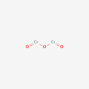 molecular formula Cr2O3 B180094 Chromium(III) oxide CAS No. 196696-68-1