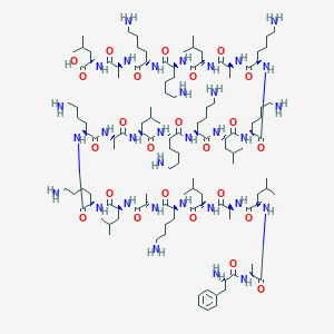molecular formula C123H226N32O24 B180097 Falalkalkkalkklkkalkkal CAS No. 133084-63-6