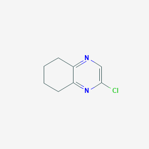 molecular formula C8H9ClN2 B180116 2-Chloro-5,6,7,8-tetrahydroquinoxaline CAS No. 155535-20-9