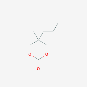 molecular formula C8H14O3 B018012 5-Methyl-5-propyl-1,3-dioxan-2-one CAS No. 7148-50-7