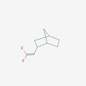 molecular formula C9H12F2 B180120 2-(2,2-Difluorovinyl)bicyclo[2.2.1]heptane CAS No. 123455-94-7