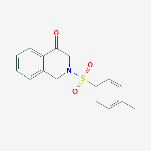 molecular formula C16H15NO3S B180122 2-tosyl-2,3-dihydroisoquinolin-4(1H)-one CAS No. 125159-93-5