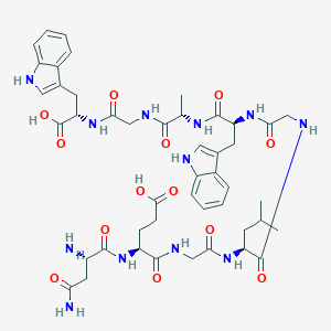 molecular formula C46H60N12O13 B180131 HCV Nucleoprotein (88-96) CAS No. 171926-86-6