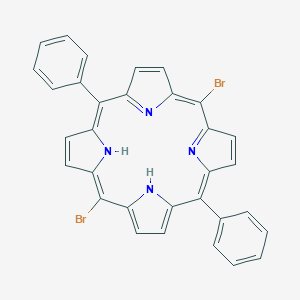 molecular formula C32H20Br2N4 B180138 5,15-二溴-10,20-二苯基卟啉 CAS No. 151256-86-9