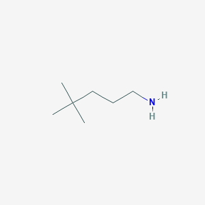 molecular formula C7H17N B180156 4,4-Dimethylpentan-1-amine CAS No. 18925-44-5