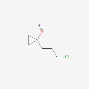 B180157 1-(3-Chloropropyl)cyclopropanol CAS No. 174790-32-0