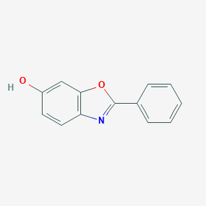 molecular formula C13H9NO2 B180168 2-Phenyl-1,3-benzoxazol-6-ol CAS No. 116496-30-1