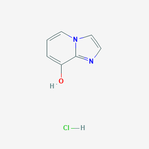molecular formula C7H7ClN2O B018017 Imidazo[1,2-a]pyridin-8-ol hydrochloride CAS No. 100592-11-8