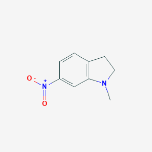 molecular formula C9H10N2O2 B180175 1-Methyl-6-nitroindoline CAS No. 115210-53-2