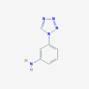 molecular formula C7H7N5 B180181 3-(1h-Tetrazol-1-yl)aniline CAS No. 14213-12-8