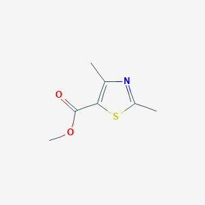 molecular formula C7H9NO2S B180196 Methyl 2,4-dimethylthiazole-5-carboxylate CAS No. 173841-81-1