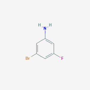 molecular formula C6H5BrFN B180217 3-溴-5-氟苯胺 CAS No. 134168-97-1