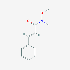 molecular formula C11H13NO2 B180239 N-Methoxy-N-methylcinnamamide CAS No. 113474-86-5