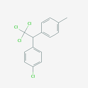 molecular formula C15H12Cl4 B180243 1-Chloro-4-[2,2,2-trichloro-1-(4-methylphenyl)ethyl]benzene CAS No. 17925-97-2